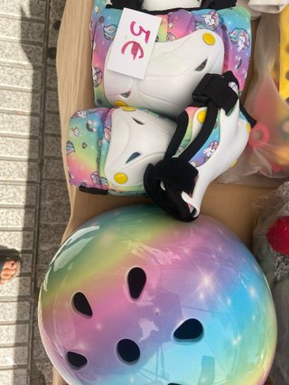 Casco y protección Infantil Estampado Unicornio