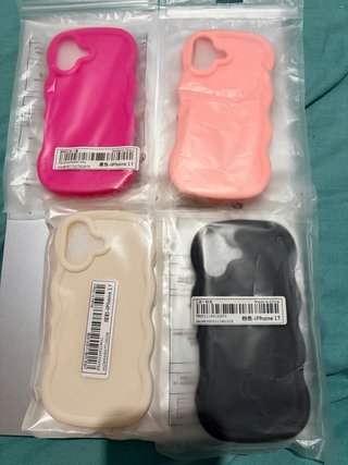 Lote de 9 fundas para iPhone 17
