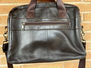 Cartera de trabajo de piel