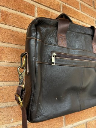 Cartera de trabajo de piel