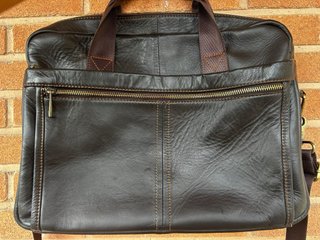 Cartera de trabajo de piel