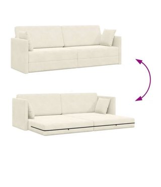 Divano letto 2 posti beige