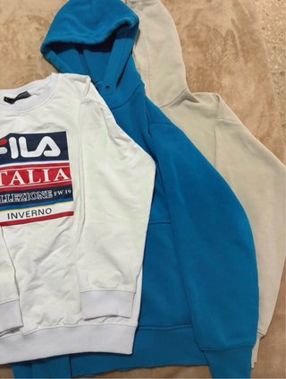 Sudadera Fila Italia Invierno FW19 Azul