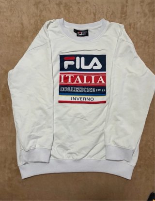 Sudadera Fila Italia Invierno FW19 Azul