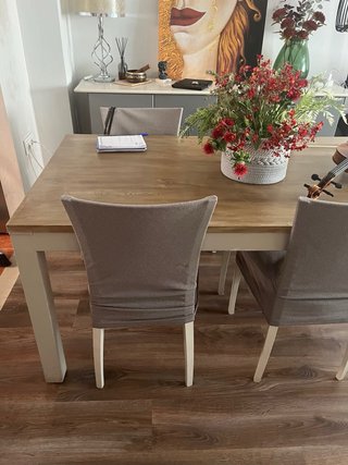 Mesa de Comedor con 4 Sillas