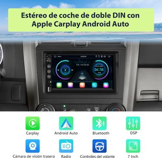 HEXINEX AutoRadio 7'' 2DIN CarPlay AndroidAuto BT