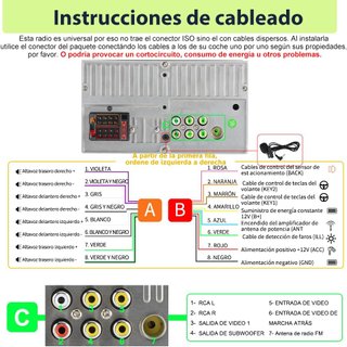 HEXINEX AutoRadio 7'' 2DIN CarPlay AndroidAuto BT