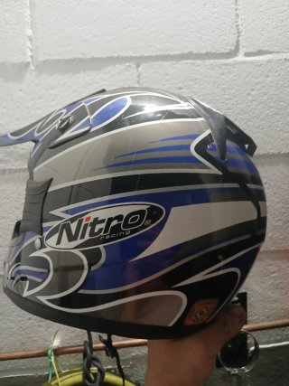 Casco Moto Nitro Racing