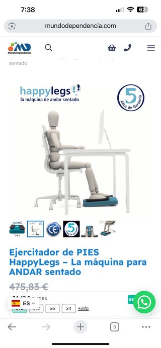 Máquina de Ejercicios HappyLegs