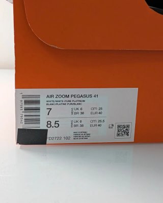 Zapatillas Nike Pegasus 41 Blancas T. 40