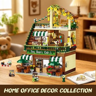 Set Bloques Café Ciudad 1173 piezas NUEVO