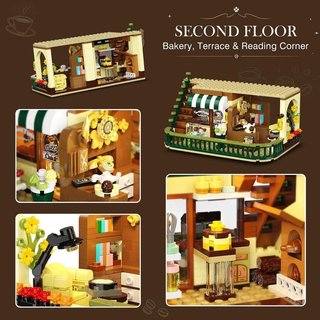 Set Bloques Café Ciudad 1173 piezas NUEVO
