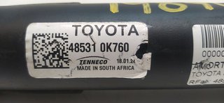 AMORTIGUADOR TRASERO DERECHO TOYOTA HILUX (GUN1) DOBLE CABINA LEGEND 4X4