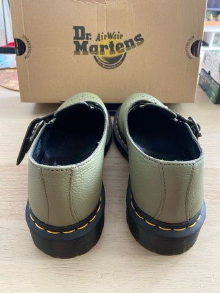 Zapatos Dr. Martens Mary Jane Verde Oliva