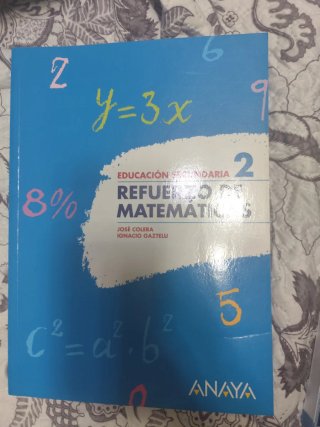 Refuerzo de matemáticas 2: Educación Secundaria