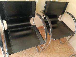 4 Sillones de despacho estilo Bauhaus
