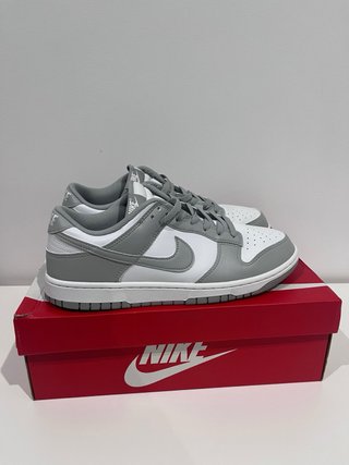 Nike Dunk Low Blancas y Grises Talla 44