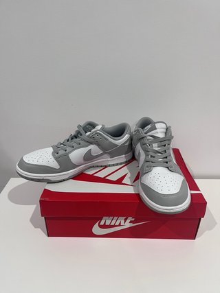 Nike Dunk Low Blancas y Grises Talla 44