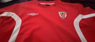 Sudadera Athletic Club Bilbao Umbro 2012 poco uso