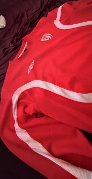 Sudadera Athletic Club Bilbao Umbro 2012 poco uso