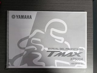 Manual Propietario Yamaha TMAX XP500A