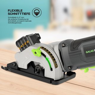 Sierra circular GALAX PRO de 580 W