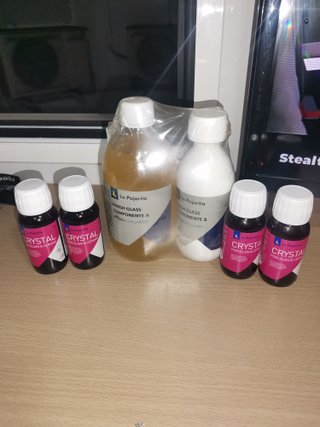Resina Epoxy y Laca La Pajarita