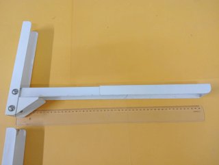 2 Supporti Metallici per Scaffale