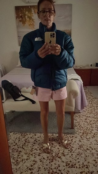 Cazadora North Face Azul Petróleo Talla S