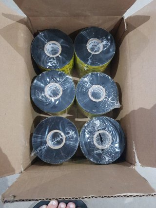 6 Rollos Cinta Transferencia Térmica Zebra 3400