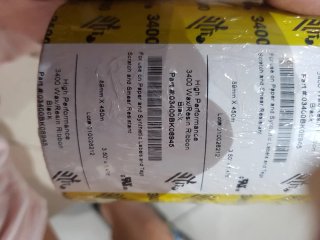 6 Rollos Cinta Transferencia Térmica Zebra 3400