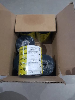 6 Rollos Cinta Transferencia Térmica Zebra 3400