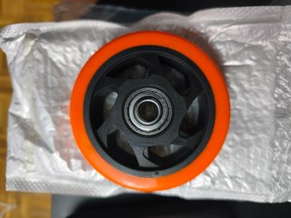 Rueda Patinete Urbano Freestyle Naranja