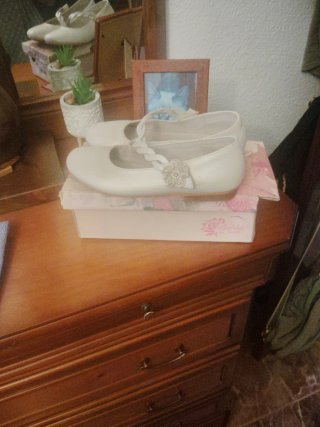 Zapatos comunión una puesta
