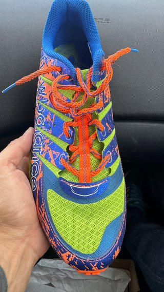 Zapatillas New Balance Trail Running Azul/Verde