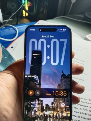 iPhone 14 Pro 128GB Plata/Blanco perfecto estado