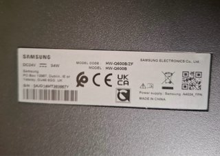 Barra de Sonido Samsung con Subwoofer HDMI