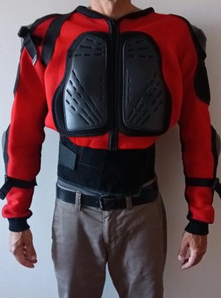 Protector de cuerpo para moto , bici, esqui