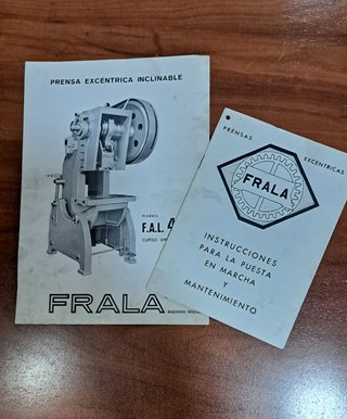 Prensa Excéntrica Industrial Frala 40 TN "OCASION"