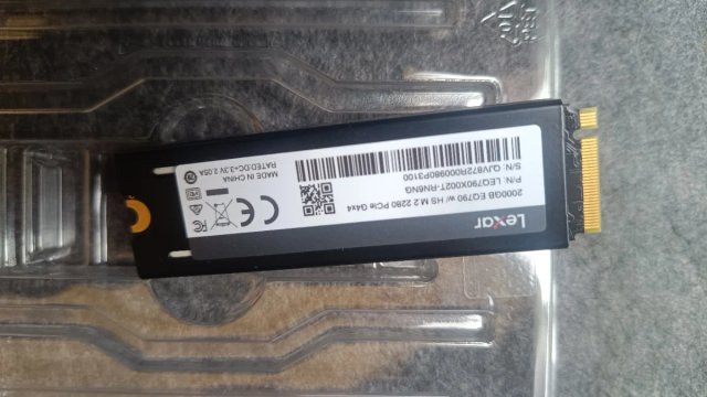 SSD Lexar NM790 2TB M.2 PCIe Gen4