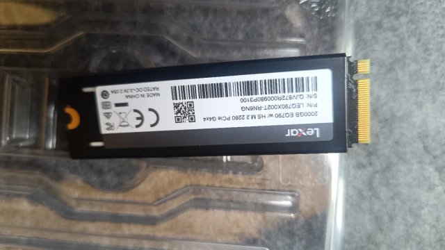 SSD Lexar NM790 2TB M.2 PCIe Gen4