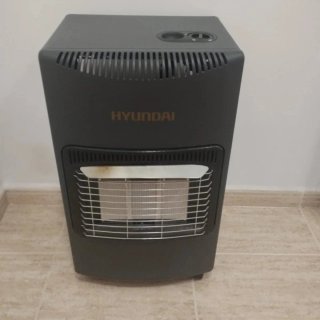 Estufa de gas Hyundai incluye