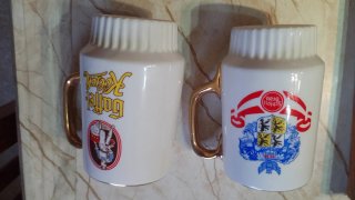 Set de 2 Jarras de Cerveza Antiguas lote