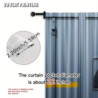2 Cortina Diseño Puerta Industrial Metal Container