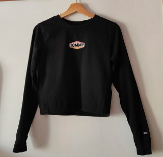 Camiseta Tommy Jeans Mujer Negra Talla S