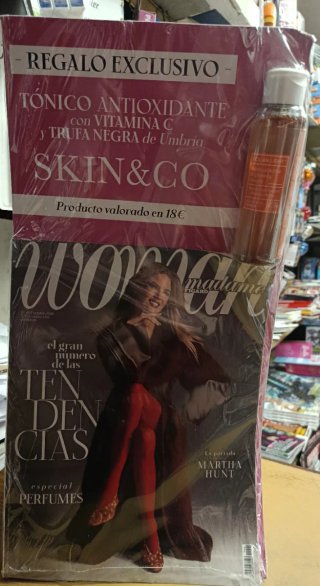 Revista Woman 409 + Regalo cosmético SKIN & CO