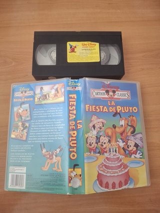 Lote 8 Películas VHS Disney Clásicos