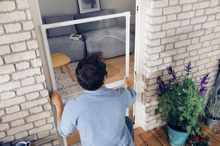 Mosquitera plegable para puertas tesa Insect Stop