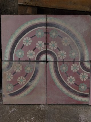 Losetas de Suelo Hidráulico Mosaico