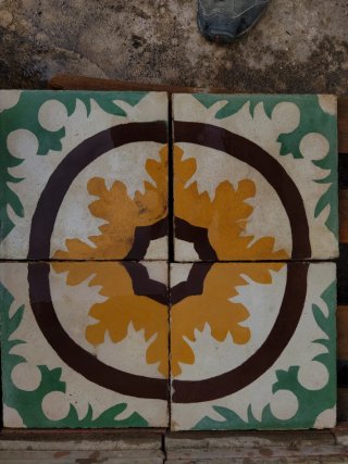 Losetas de Suelo Hidráulico Mosaico